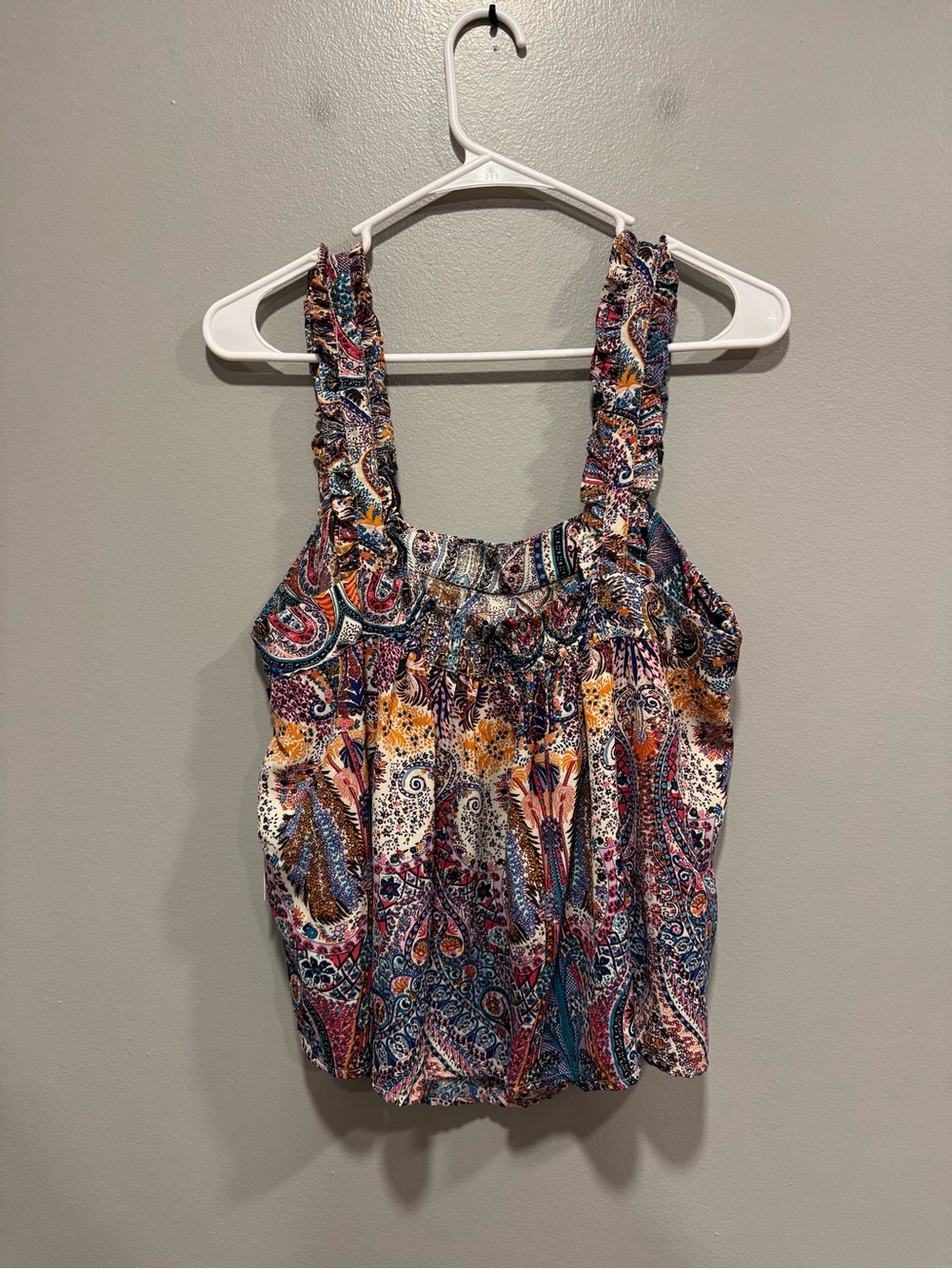 NWT Dex Floral and Paisley Tank Size XL - Picture 4 of 9